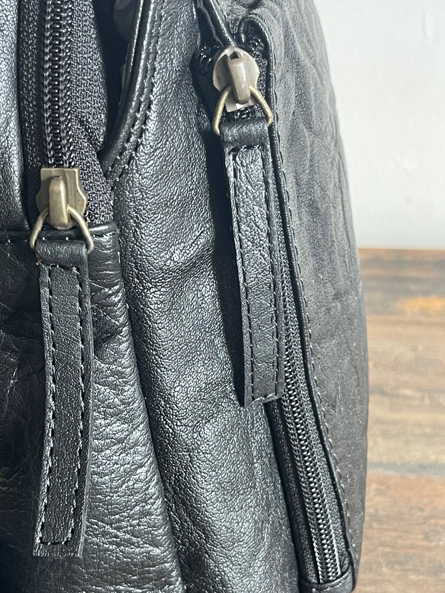 WDTS cloudy leather Crossbody Sling Bag