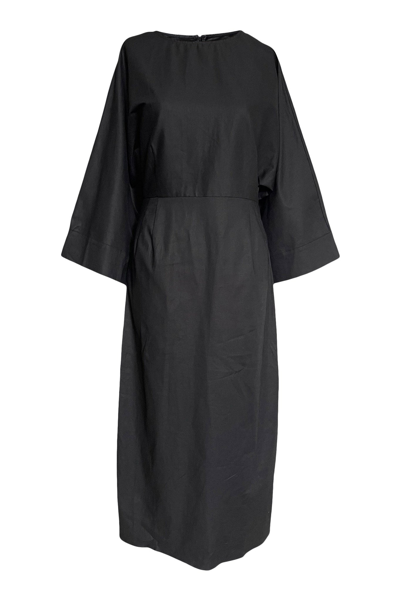 WDTS  - Blossom dress - Linen stretch Black