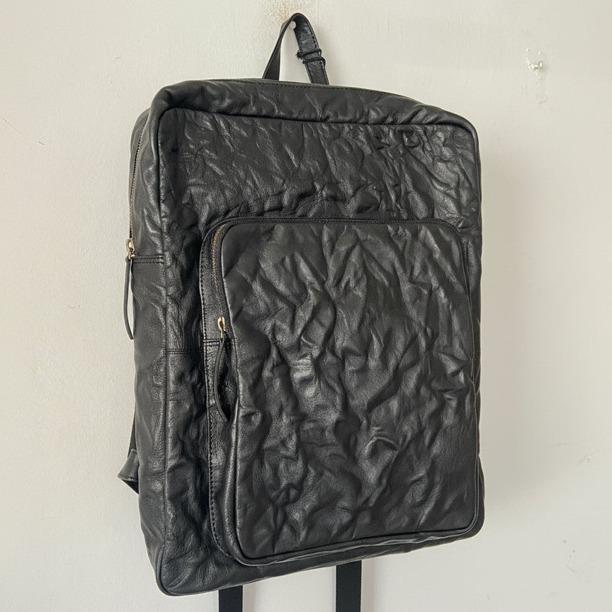 WDTS Isaiah Backpack- Cloudy Black Leather - backpack