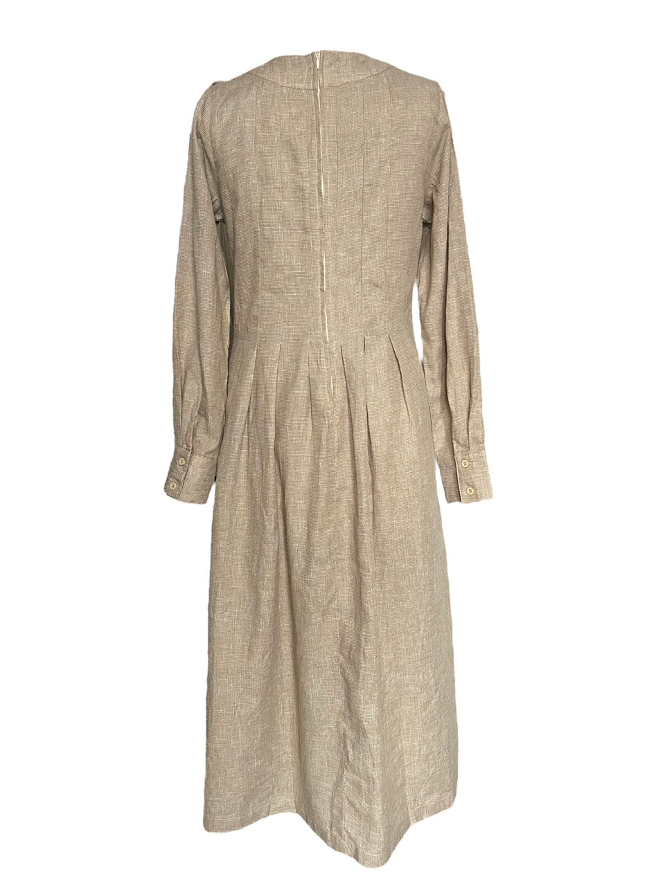WDTS  - Tilly dress - Mustard Linen