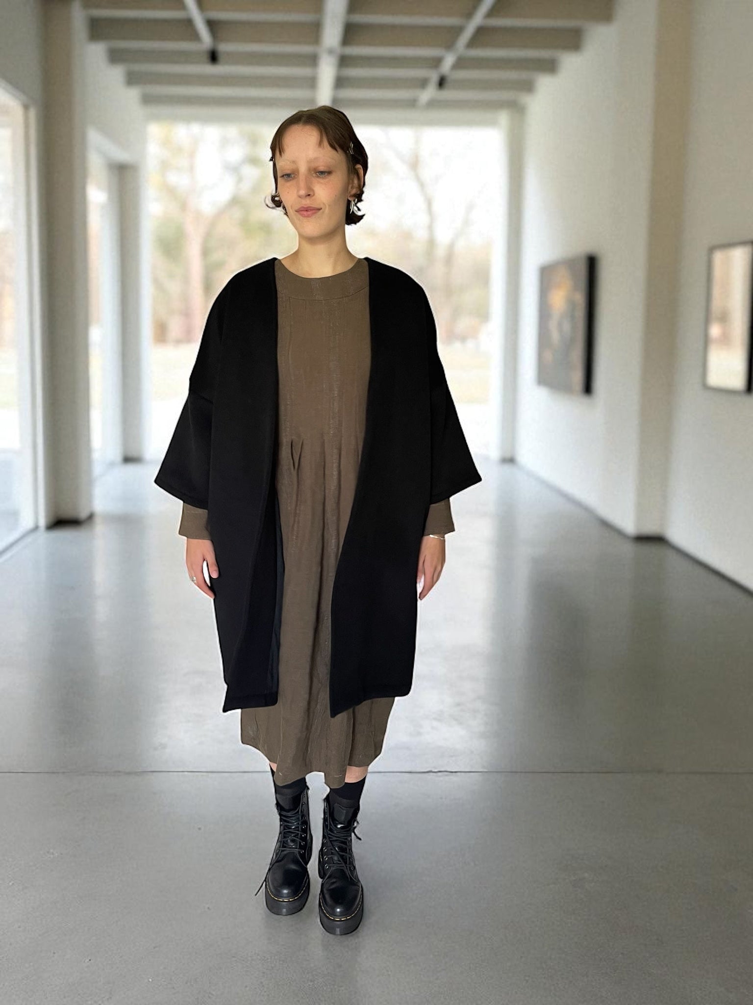 WDTS  - Danya Kimono coat 100% Wool