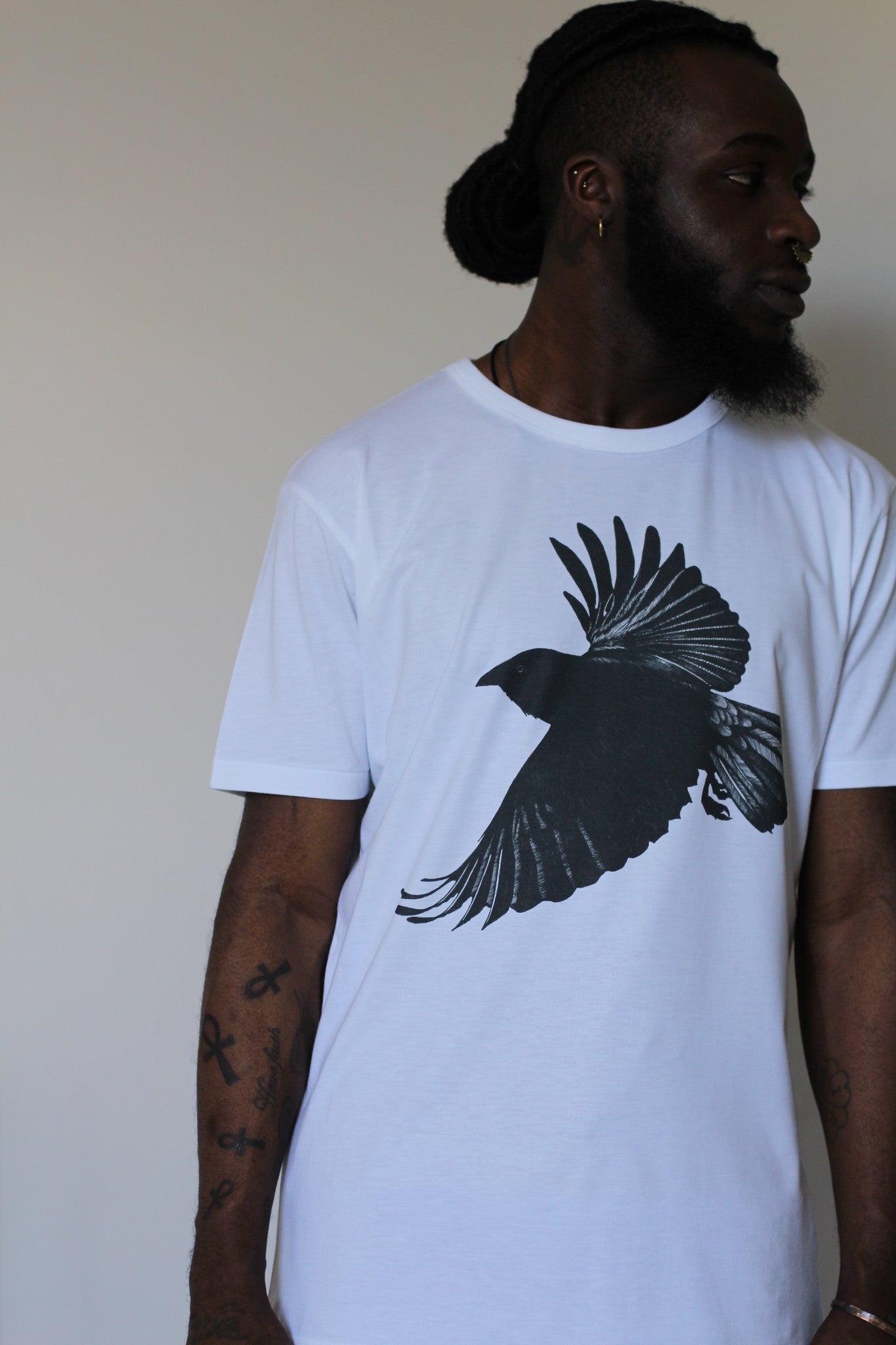 Window Dressing The Soul Crow Tee - White