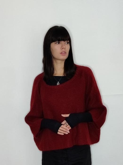 WDTS - Mohair Sweater - Berry