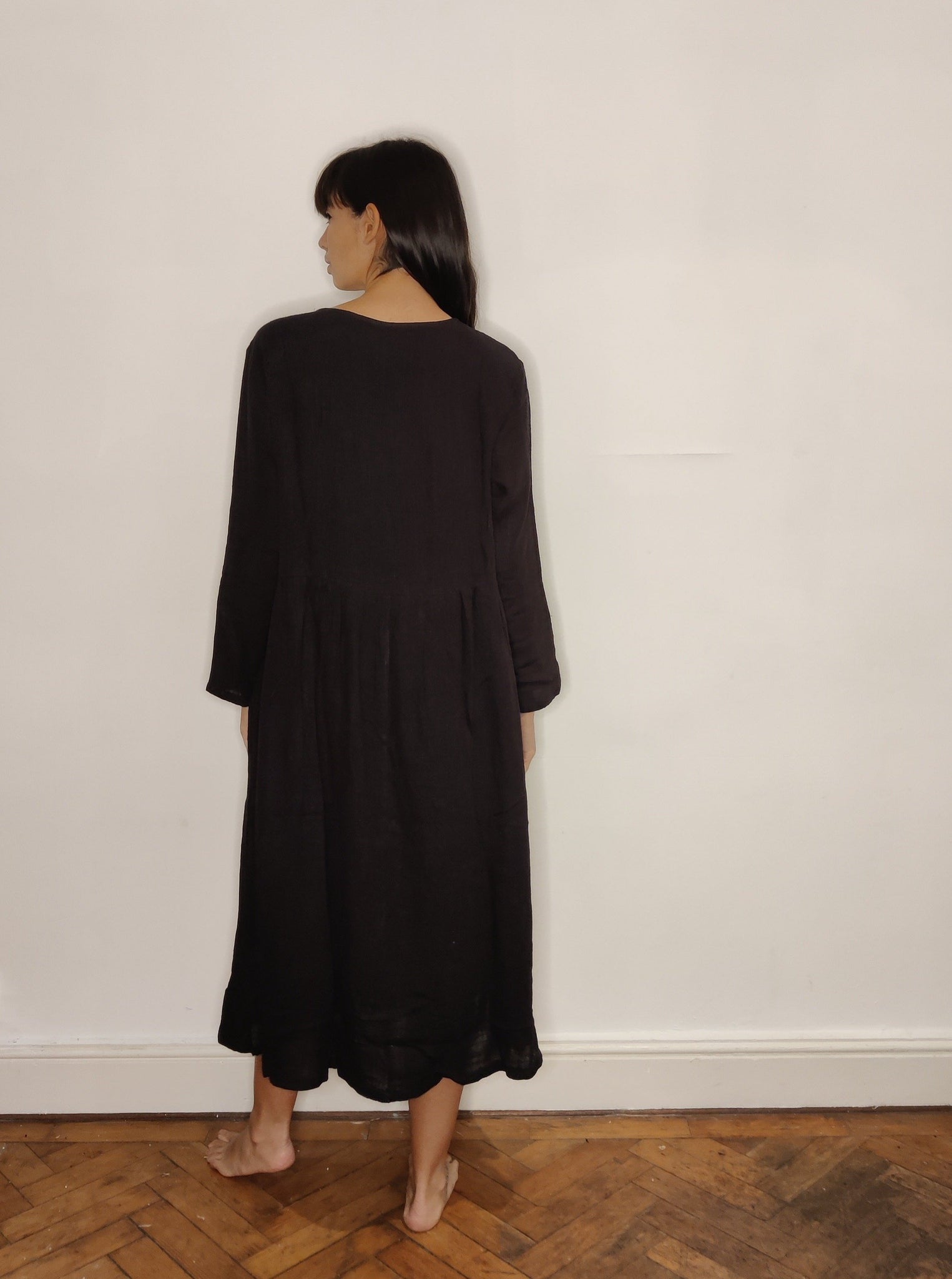 WDTS - Double Layered dress - Black