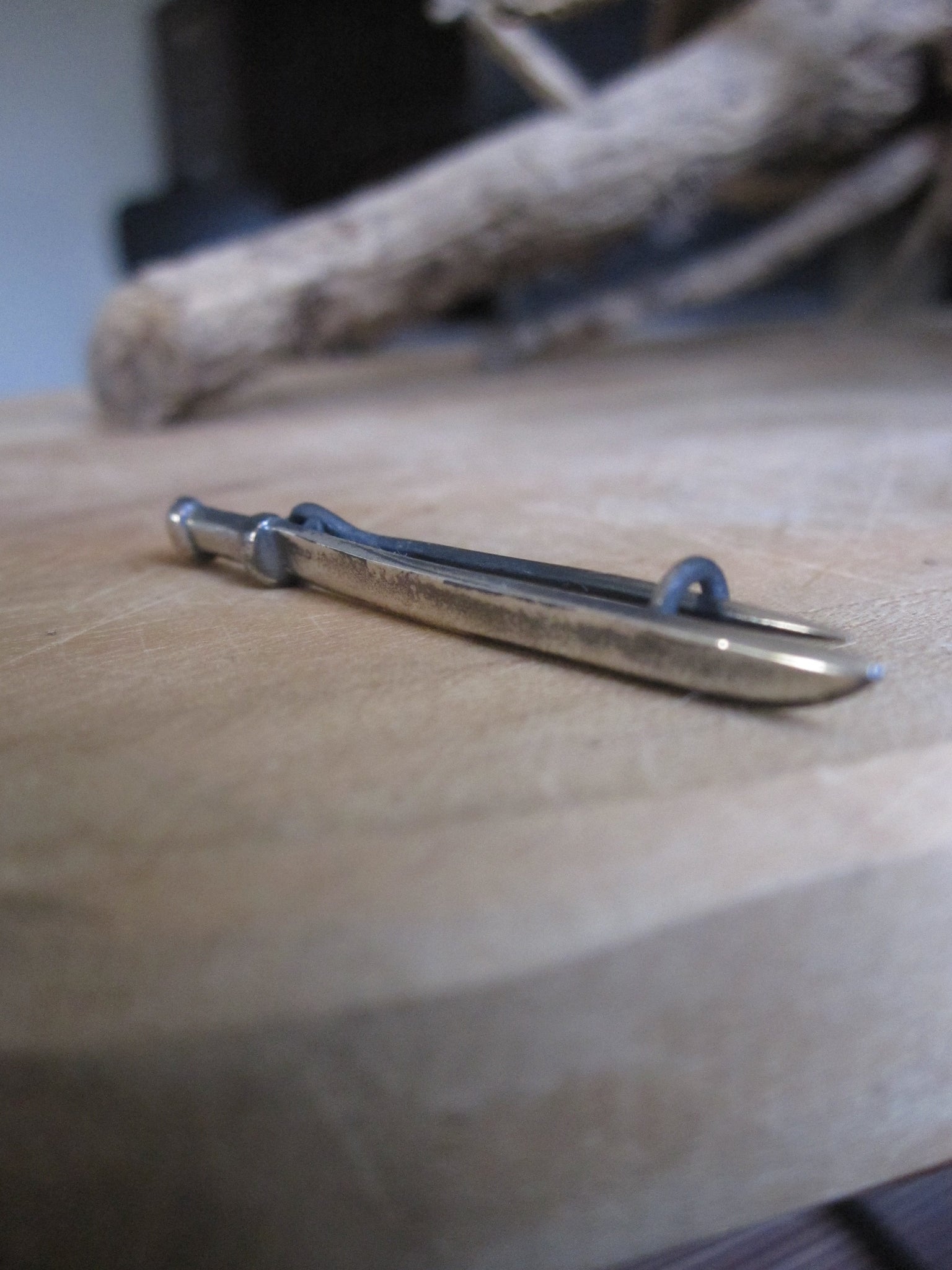 WDTS 925 Silver sword pin