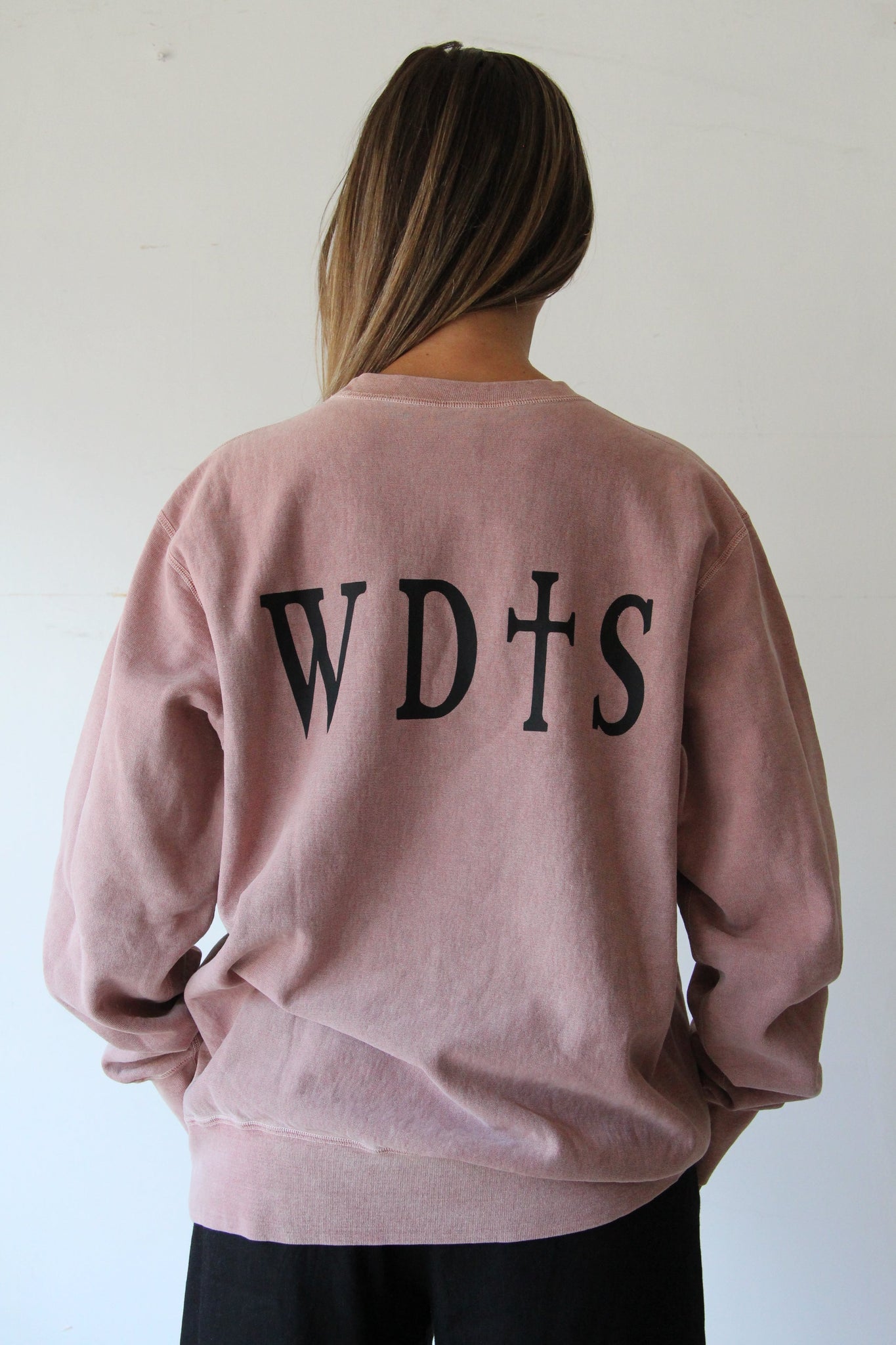 WDTS Heavyweight Unisex Sweatshirt DUSTY ROSE