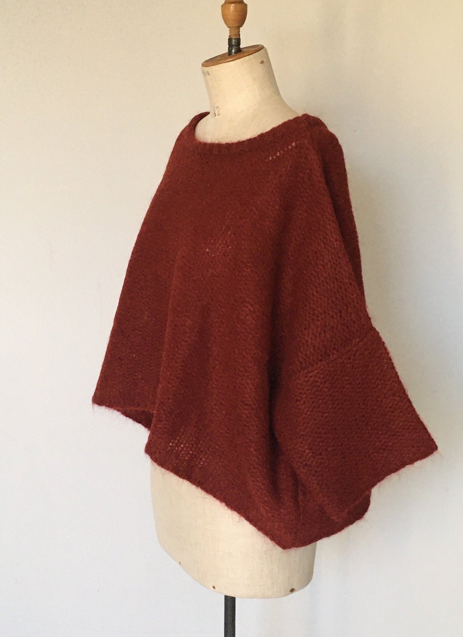 WDTS - Mohair Sweater - Berry