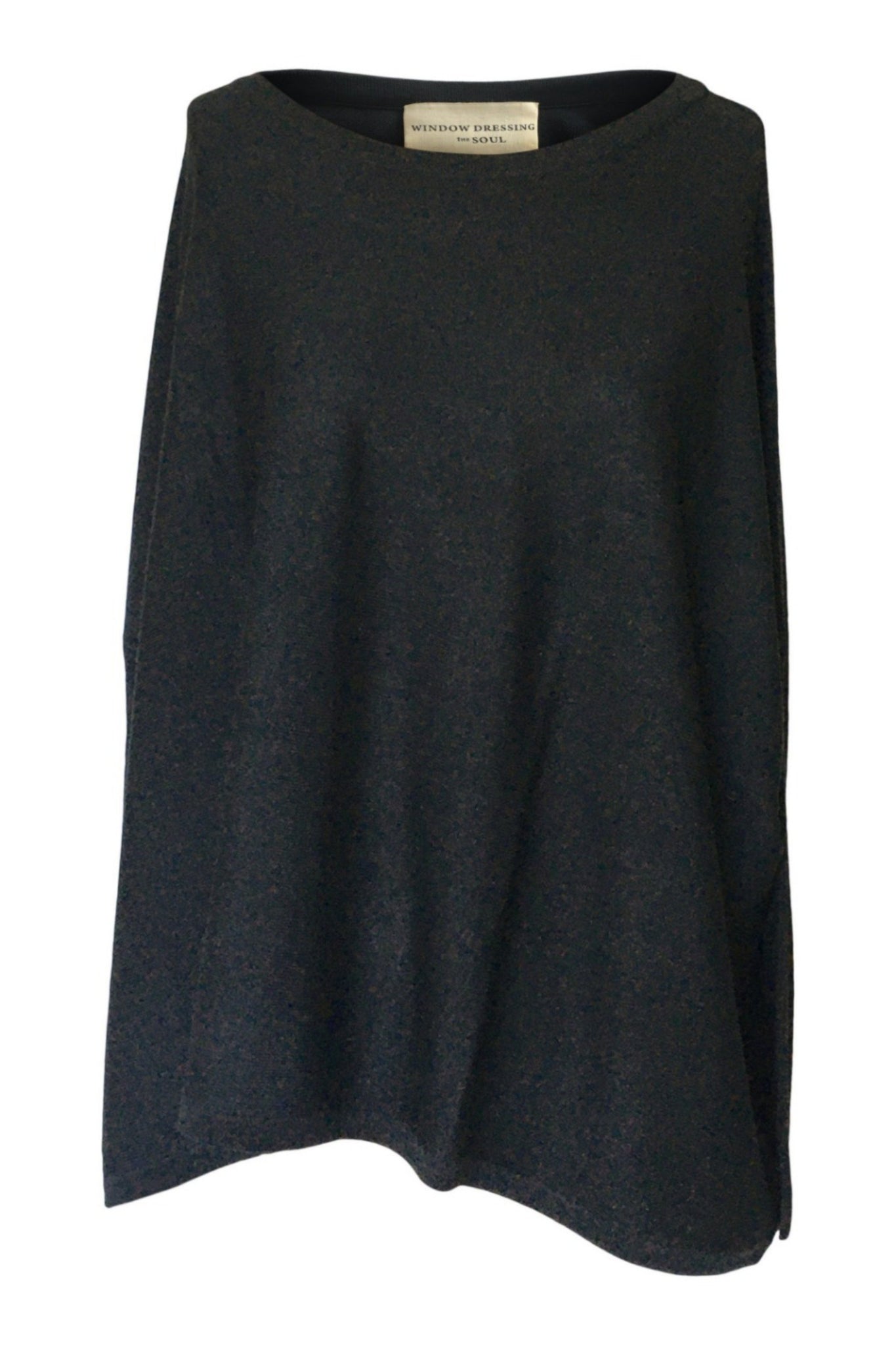 WDTS -fine knit sweater - Black