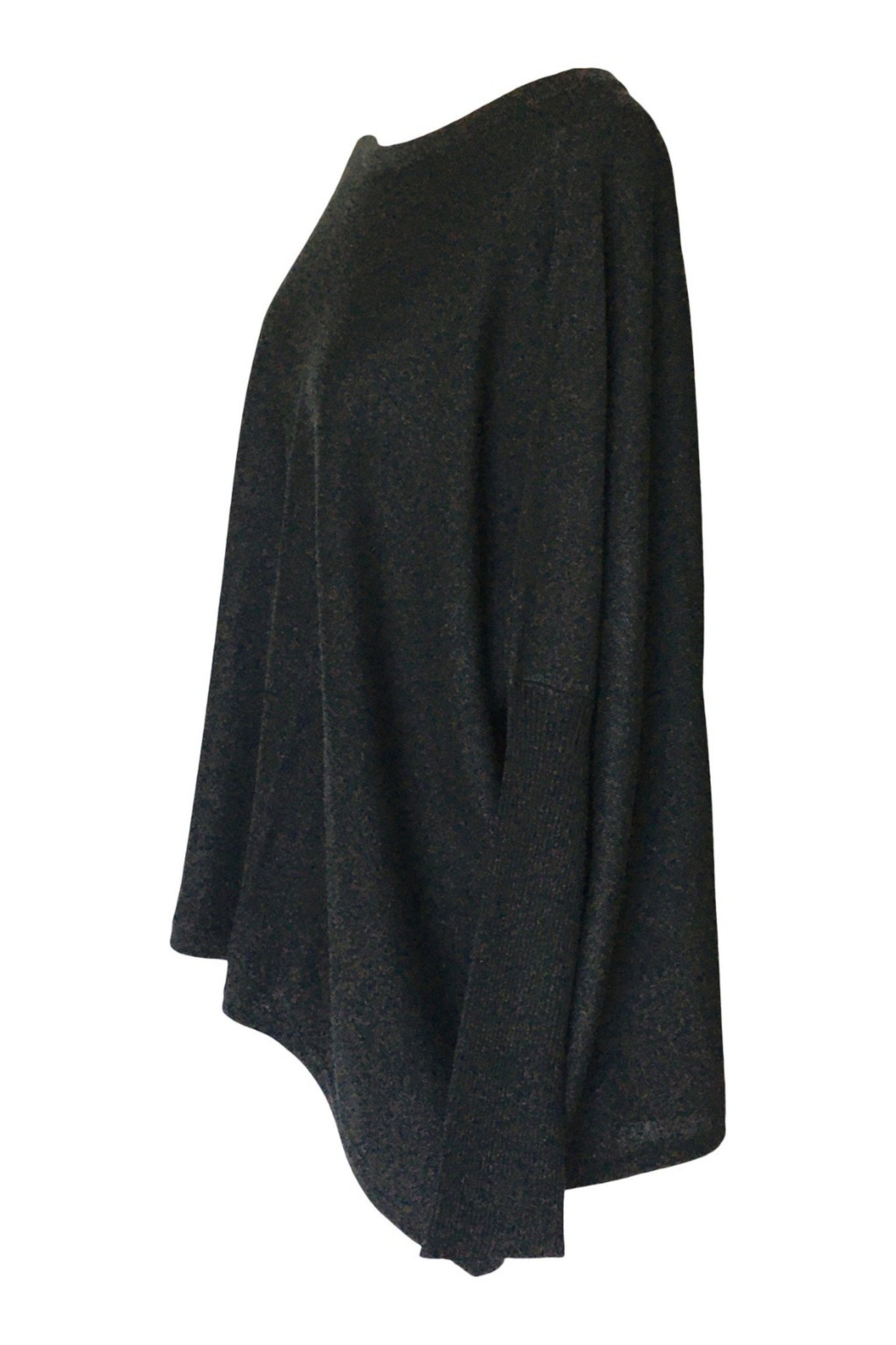 WDTS -fine knit sweater - Black