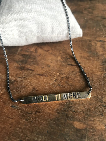 NOLI TIMERE necklace -  Mixed Finish