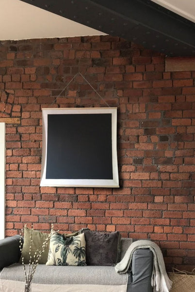 Canvas wall hanging - Black Square