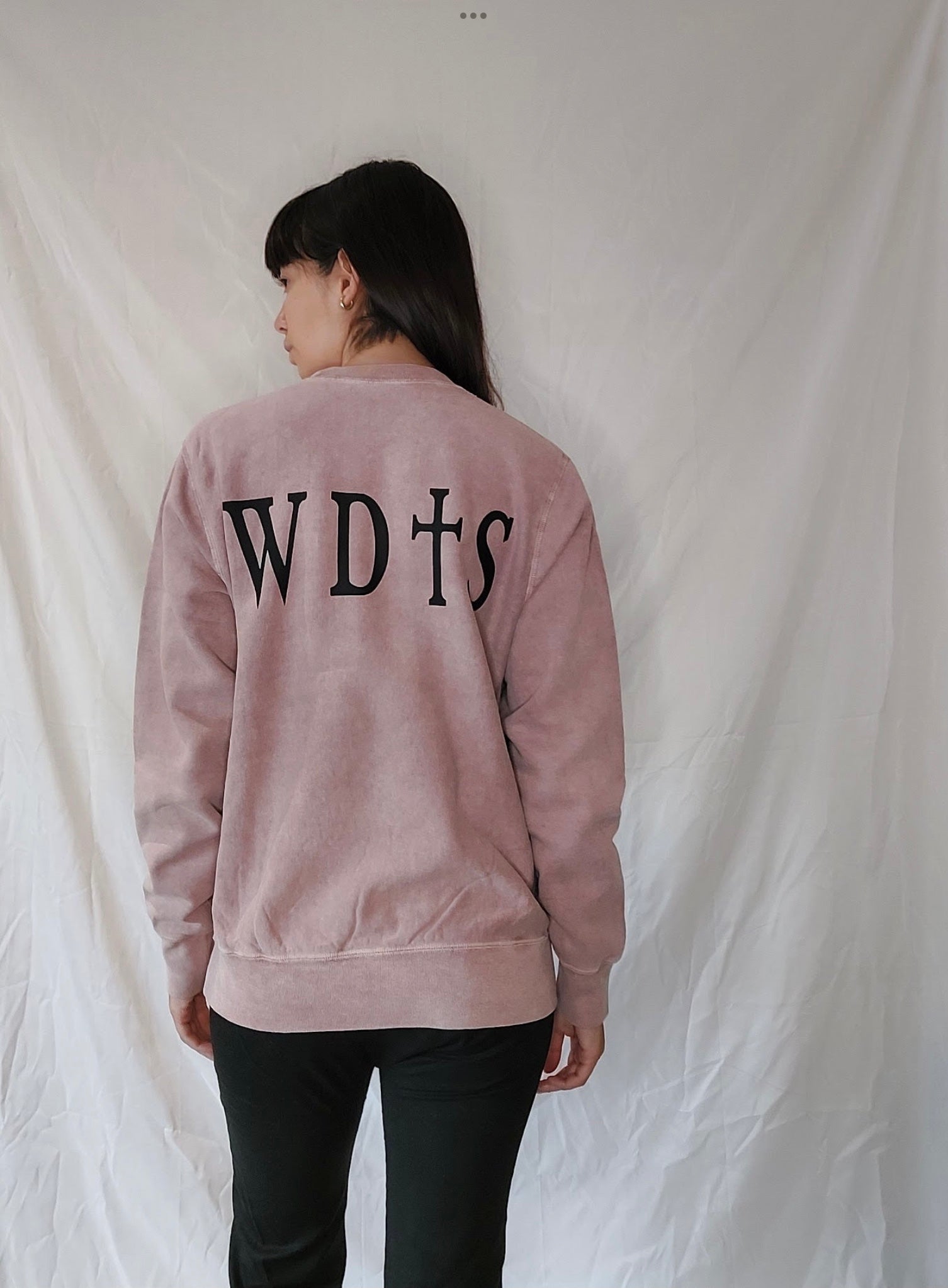 WDTS Heavyweight Unisex Sweatshirt DUSTY ROSE