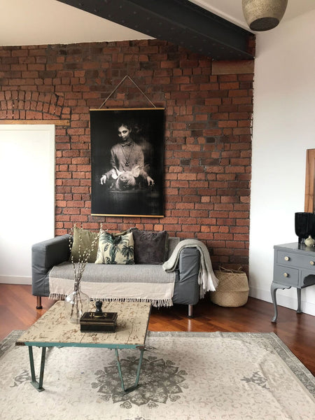 WDTS Canvas wall hanging - Pig